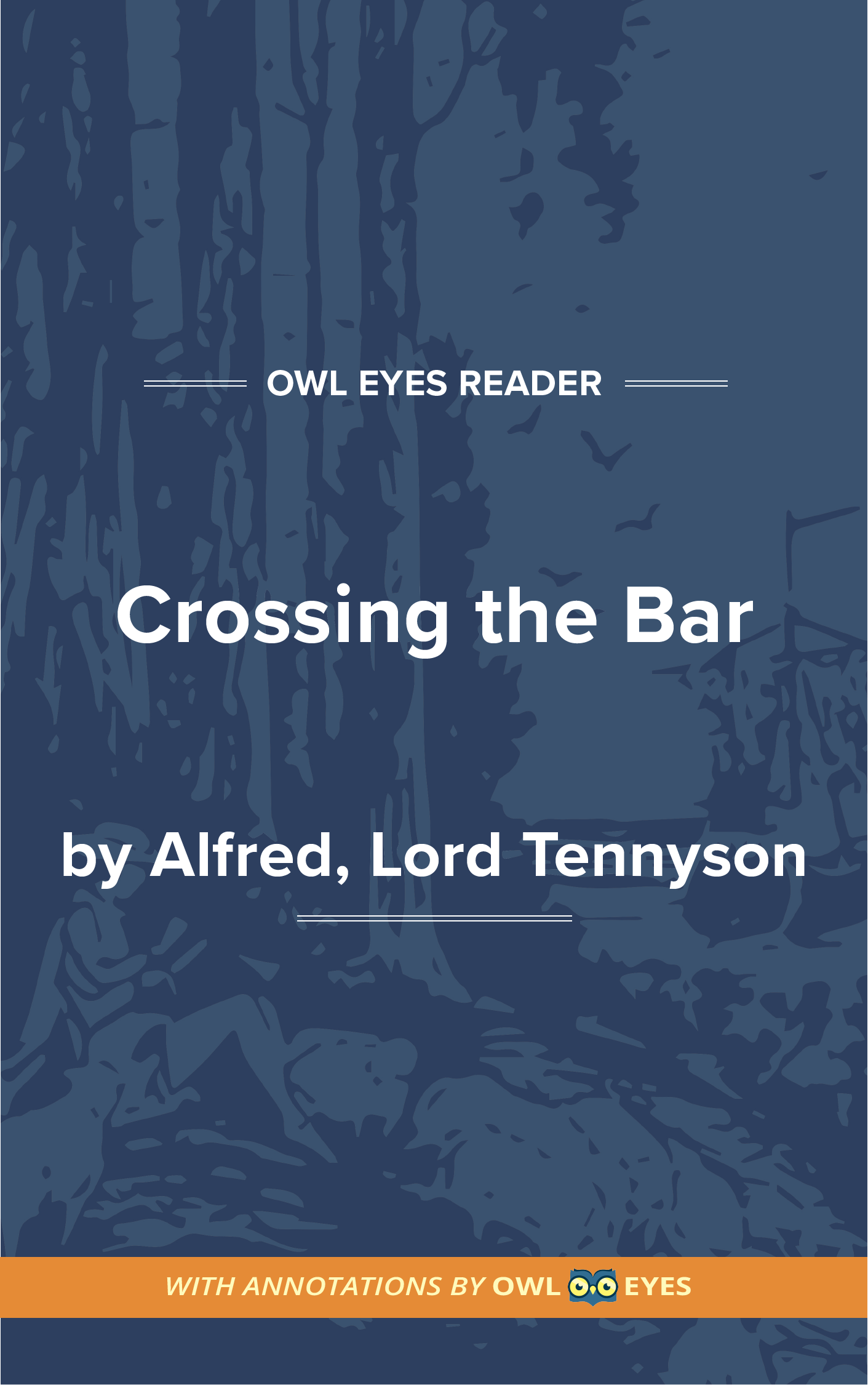 Crossing the Bar Cover Image