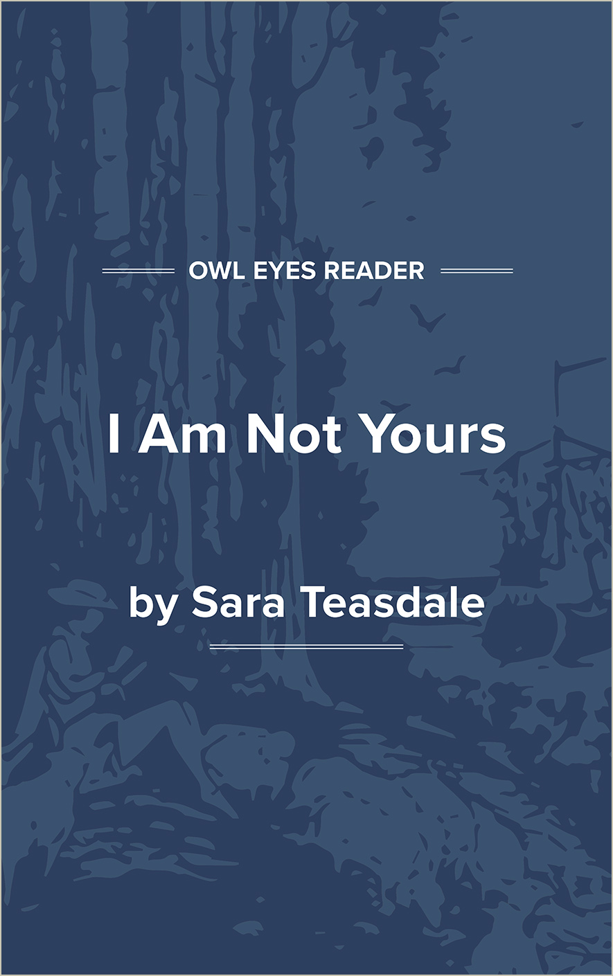 I Am Not Yours Cover Image