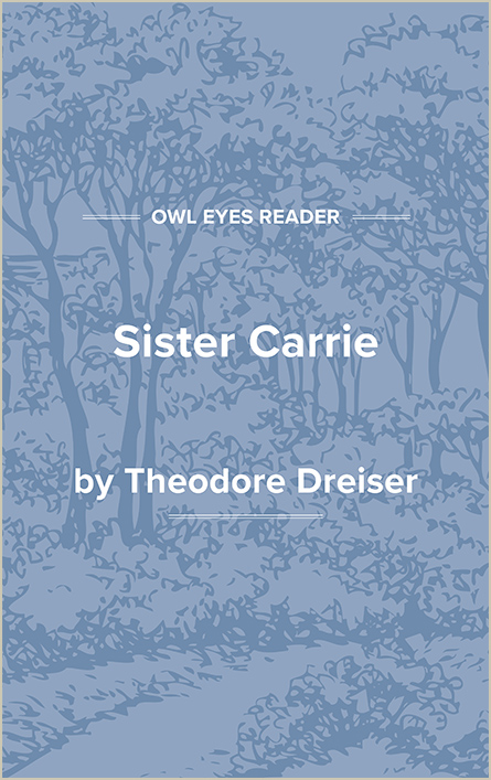 Sister Carrie Cover Image