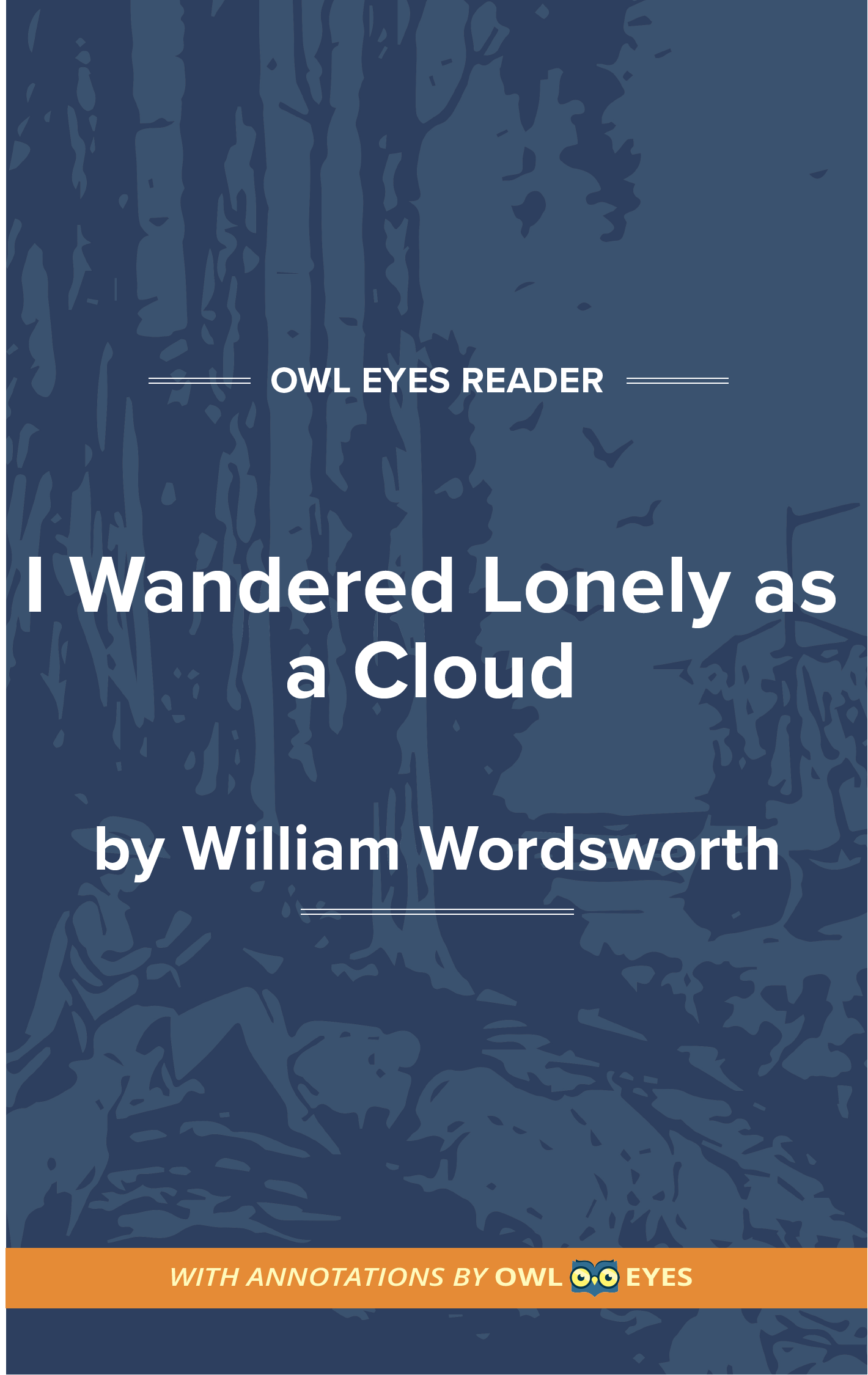 I Wandered Lonely as a Cloud Cover Image