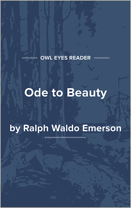 Ode to Beauty Cover Image