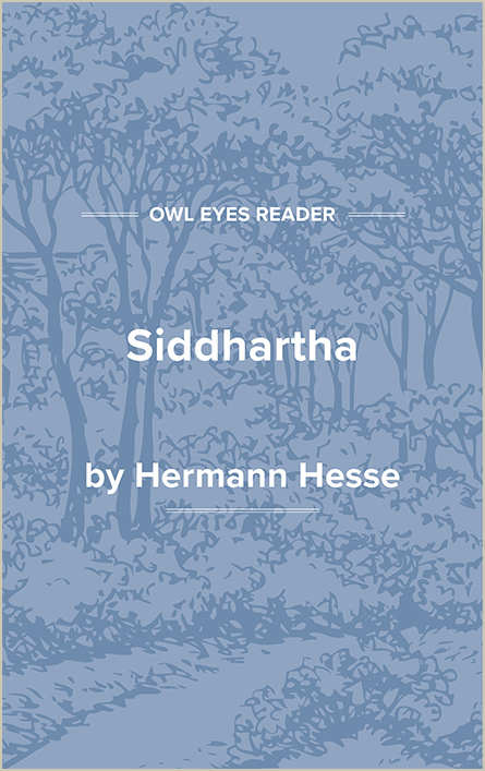 Siddhartha Cover Image