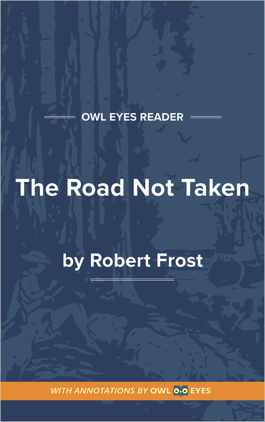 The Road Not Taken Cover Image