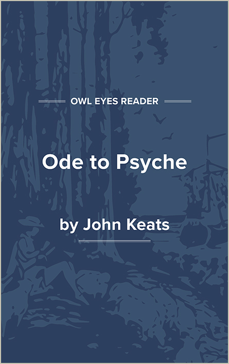 Ode to Psyche Cover Image