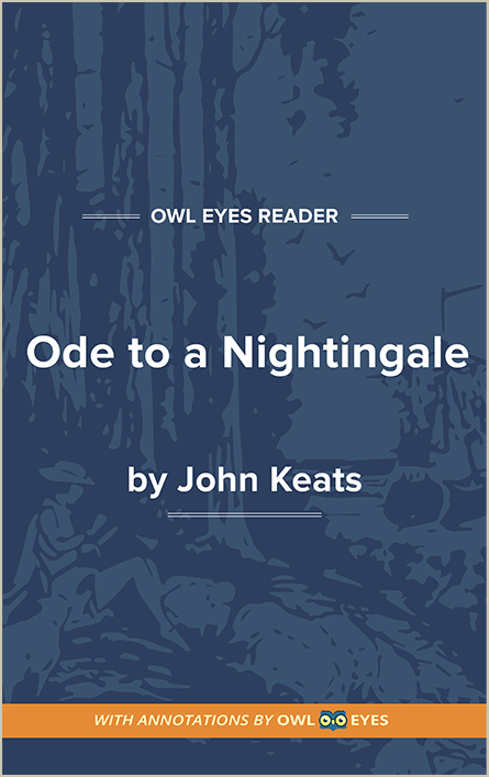 Rhyme In Ode To A Nightingale Owl Eyes