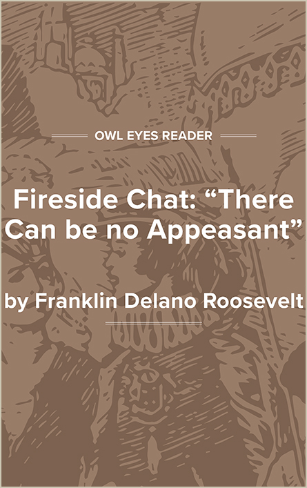 Fireside Chat: "There Can Be No Appeasement" Cover Image