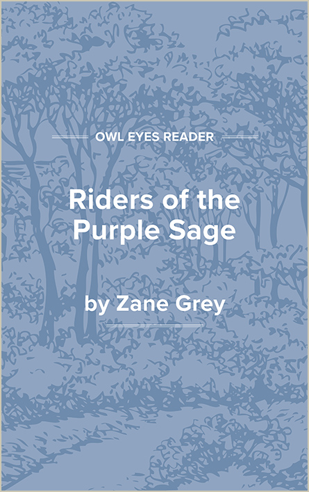 Riders of the Purple Sage Cover Image