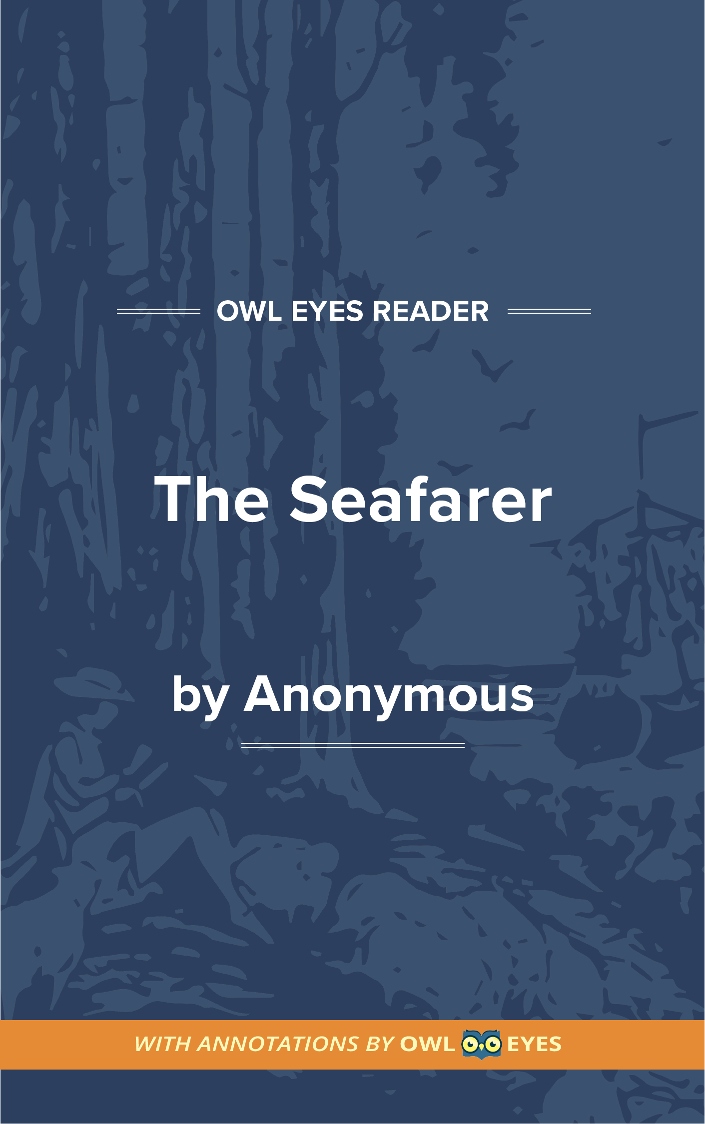 Allusion in The Seafarer - Owl Eyes