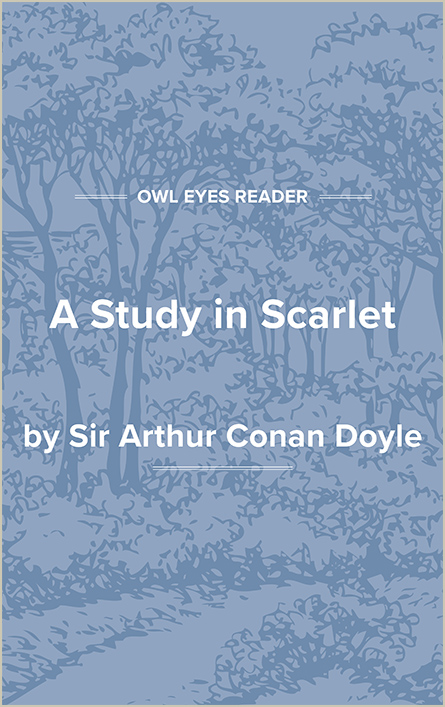 novel a study in scarlet