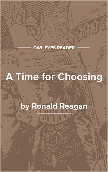 A Time For Choosing Cover Image