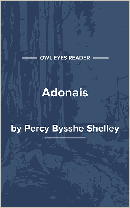 Adonais Cover Image