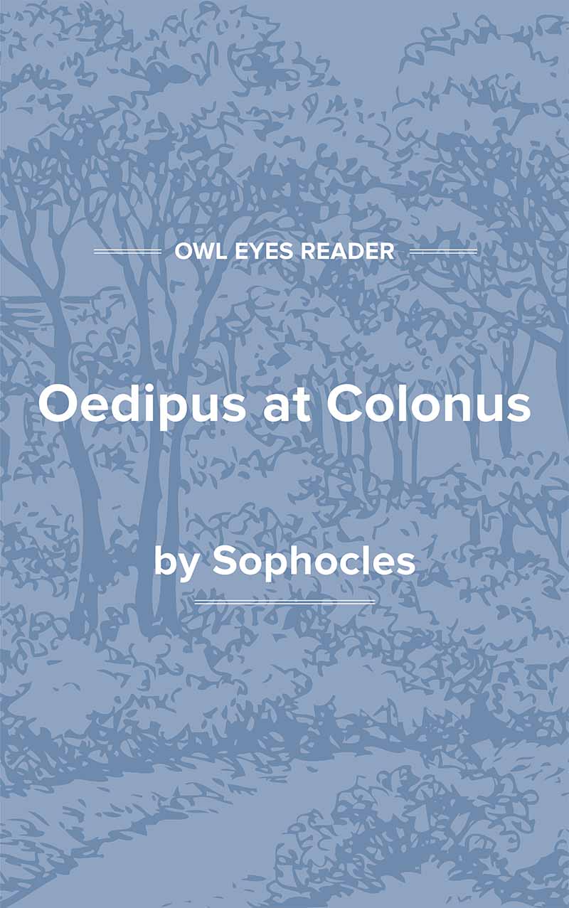 Oedipus at Colonus Cover Image