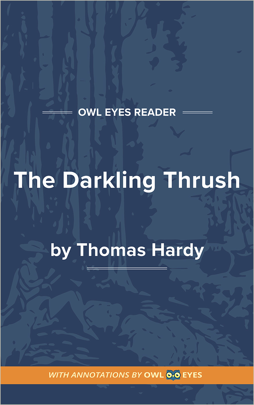 The Darkling Thrush Cover Image