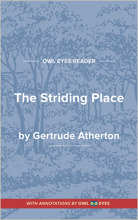 the striding place gertrude atherton