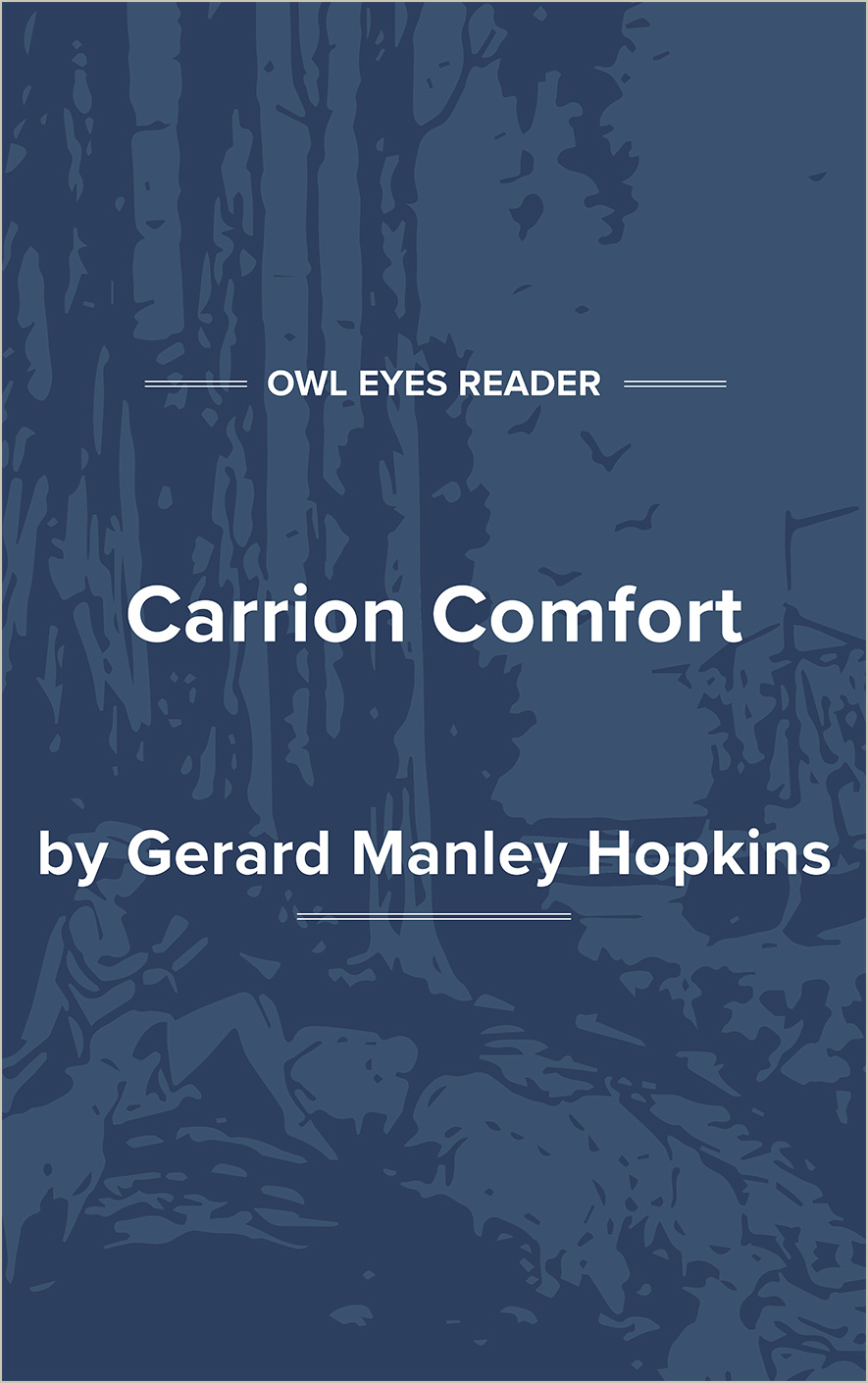 Carrion Comfort Cover Image