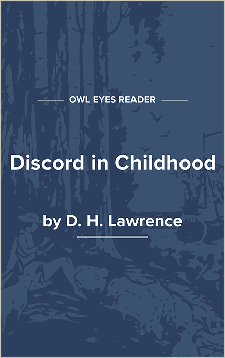 Discord in Childhood Cover Image