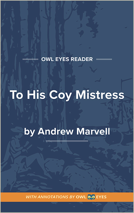 To His Coy Mistress Cover Image