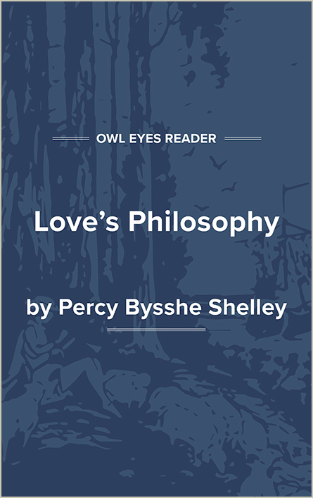 Love's Philosophy Cover Image