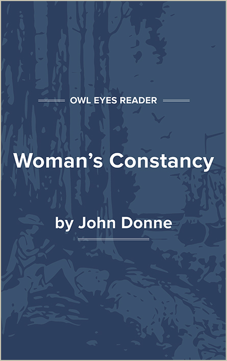 Woman's Constancy Cover Image