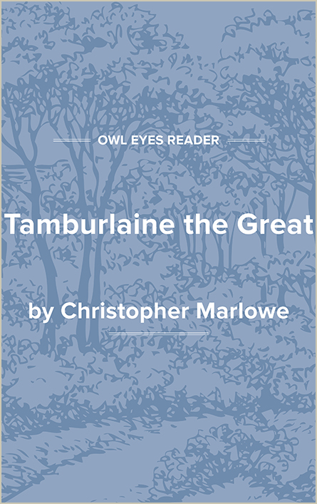 Tamburlaine the Great Cover Image