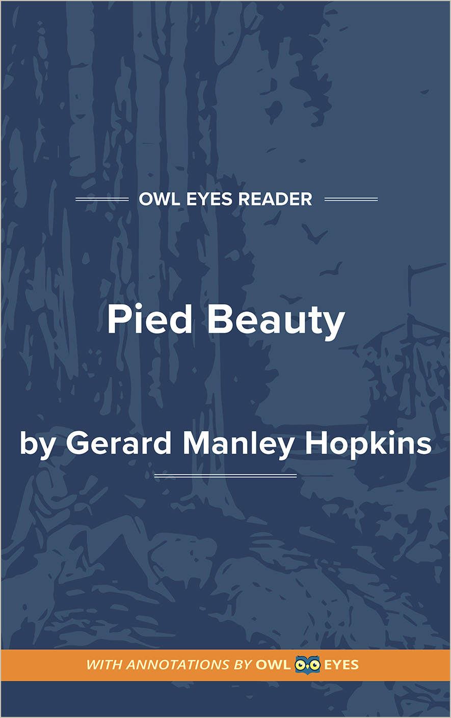 Pied Beauty Cover Image
