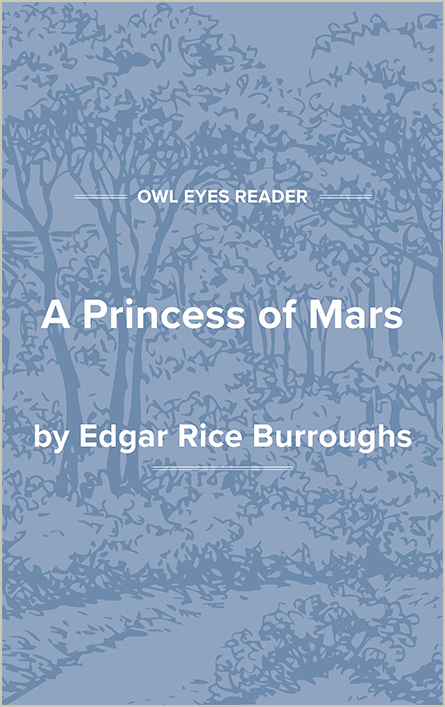 A Princess of Mars Cover Image