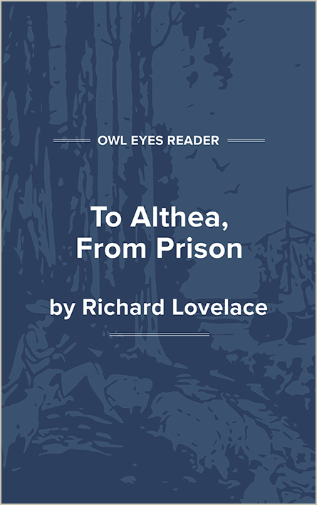 To Althea, From Prison Cover Image