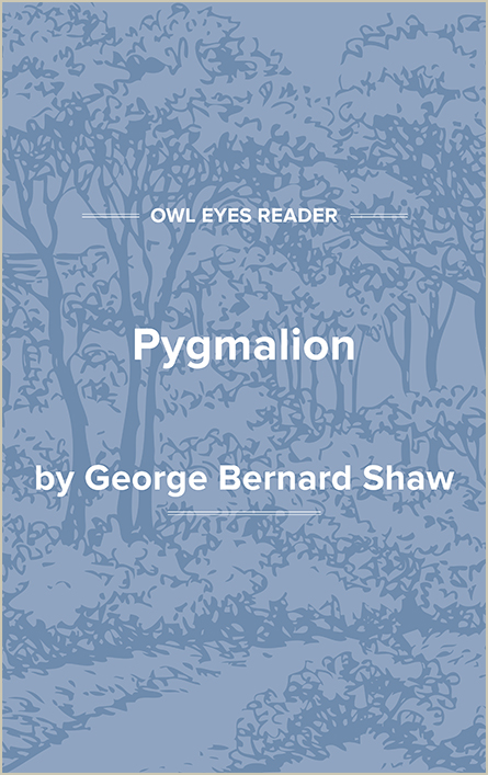 Pygmalion Cover Image