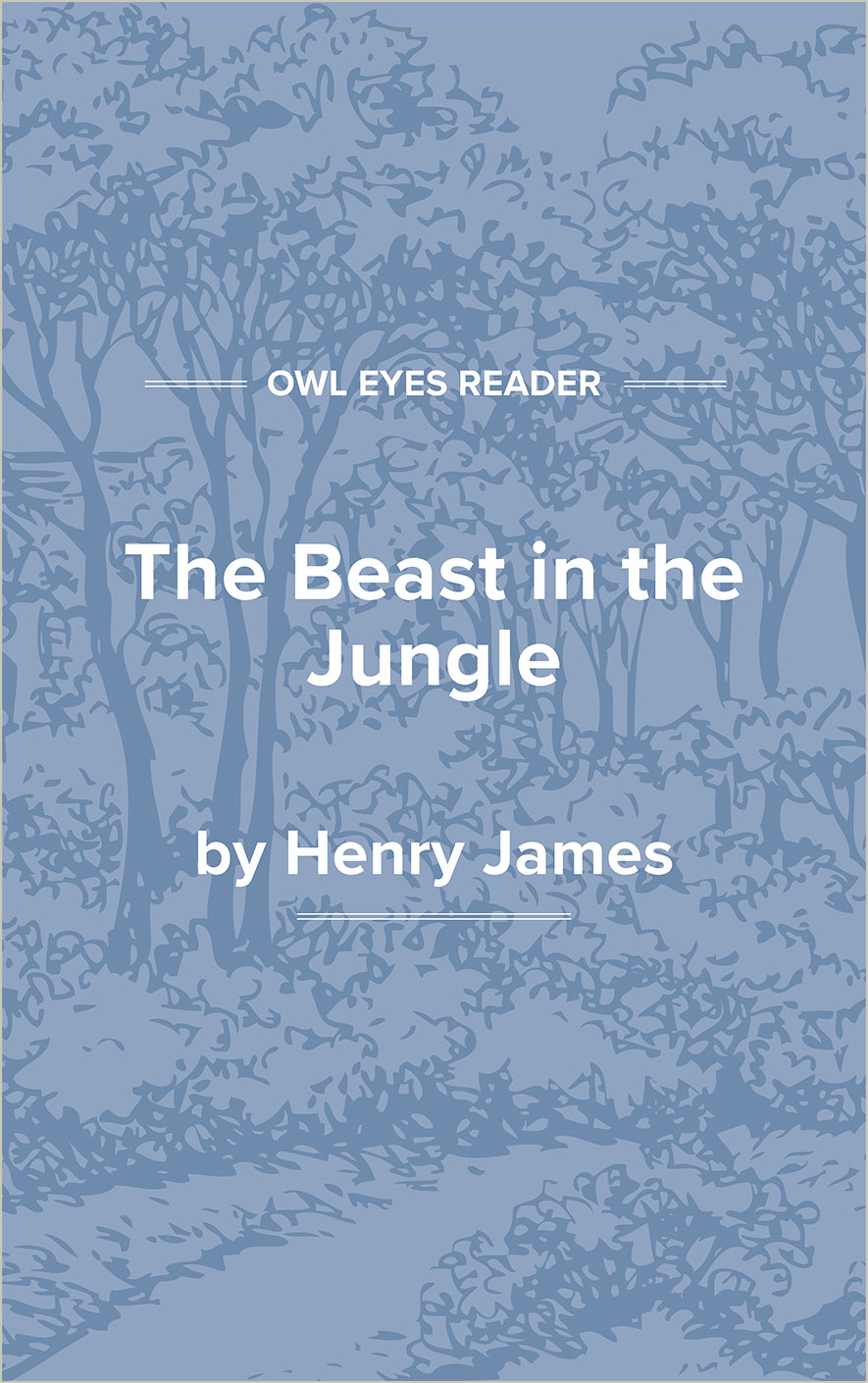 The Beast in the Jungle Cover Image