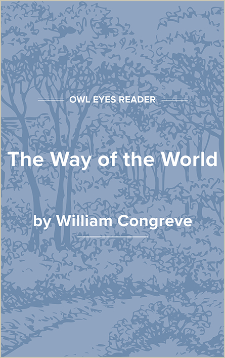 The Way of the World Cover Image