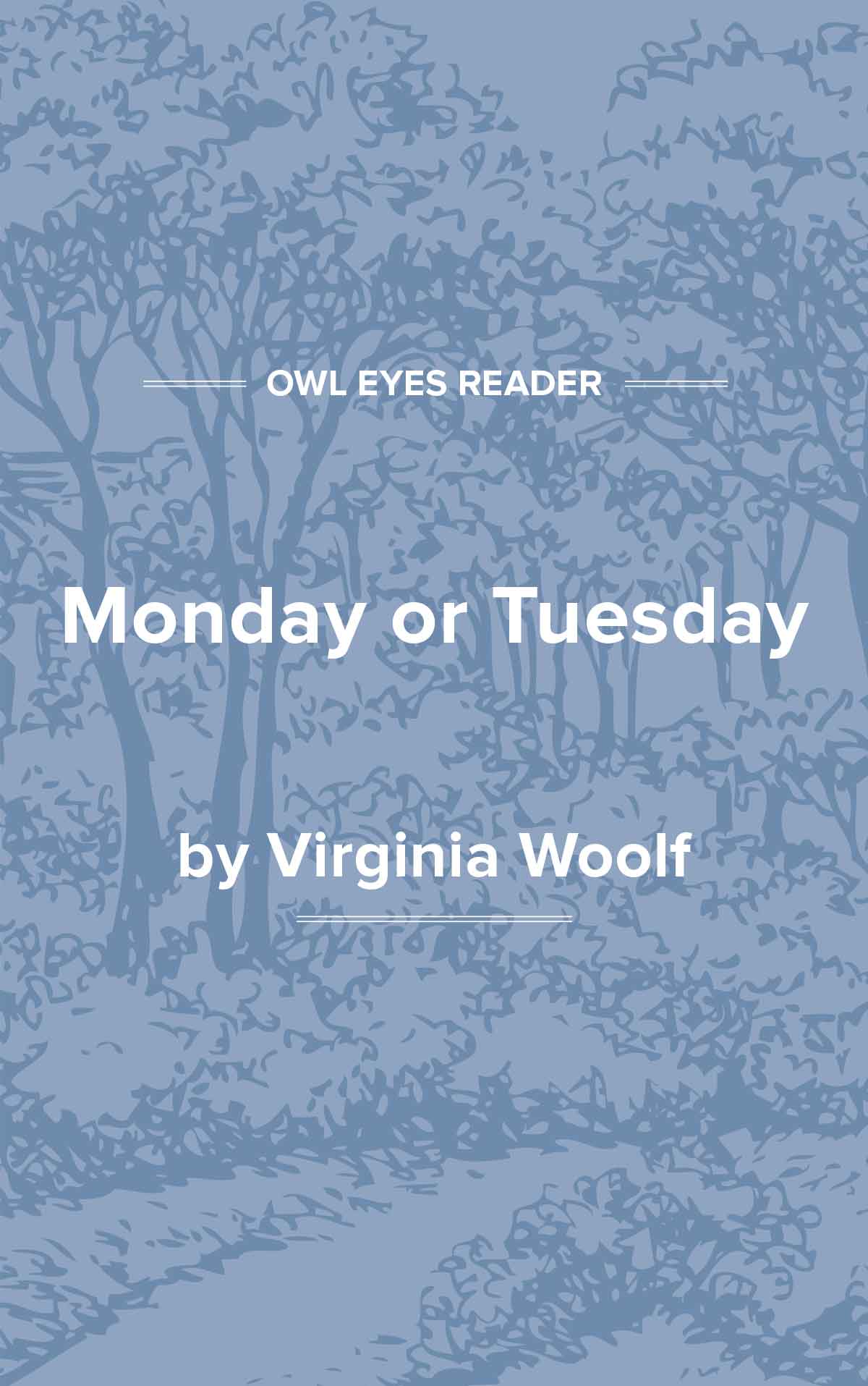 Monday or Tuesday Cover Image