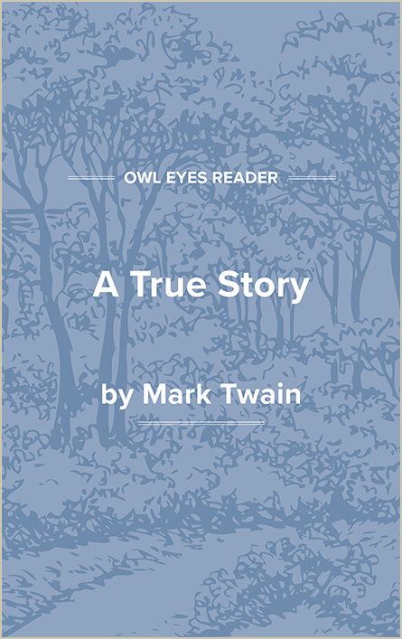 A True Story Cover Image