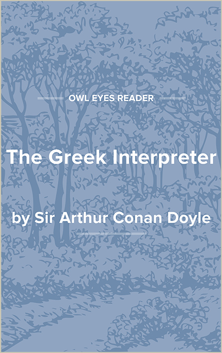 The Greek Interpreter Cover Image