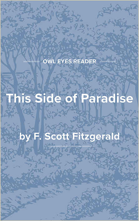 This Side of Paradise Cover Image