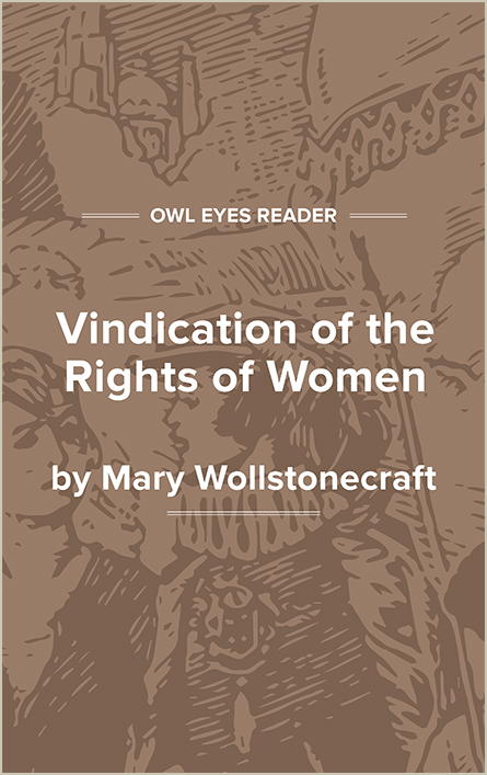 A Vindication of the Rights of Woman