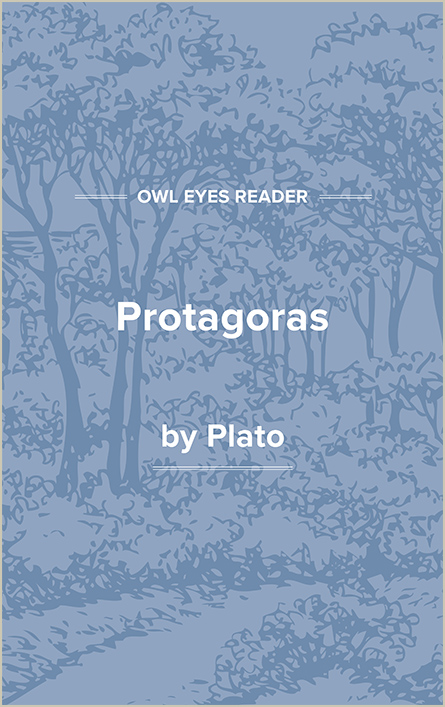 Protagoras Cover Image