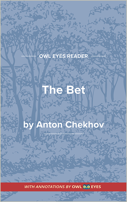 the bet anton chekhov theme analysis