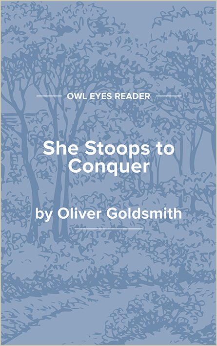 She Stoops to Conquer Cover Image