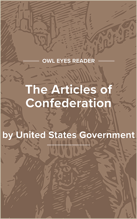 The Articles of Confederation Cover Image