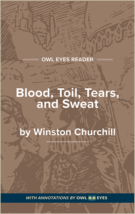 Blood, Toil, Tears, and Sweat Cover Image