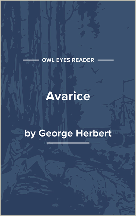 Avarice Cover Image