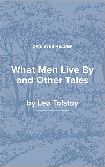 What Men Live By and Other Tales Cover Image
