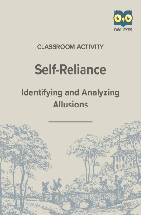 Self-Reliance Allusion Activity