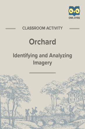 Orchard Imagery Activity