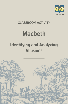 Macbeth Allusion Activity