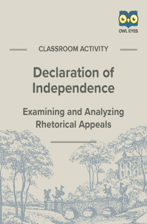 The Declaration of Independence Rhetorical Appeals Activity