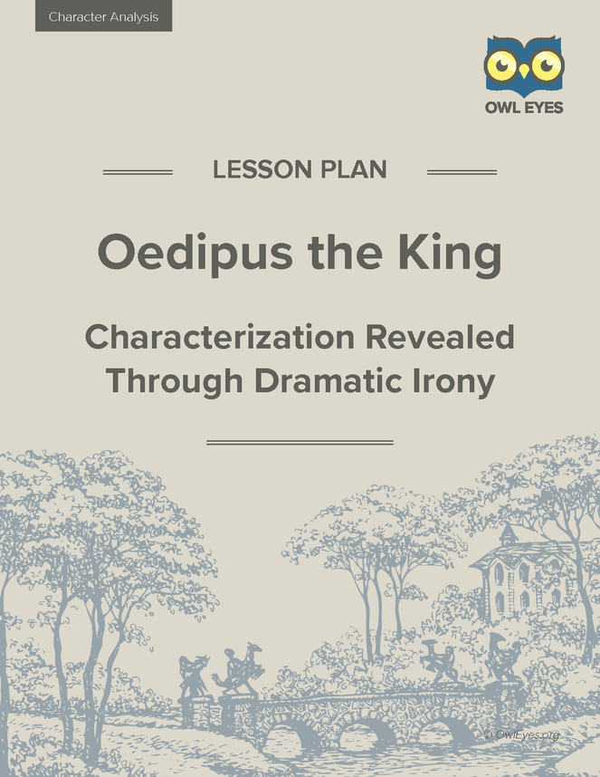 oedipus the king character traits