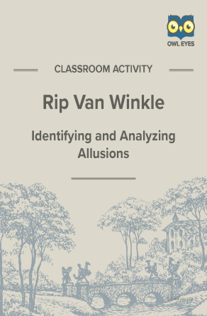 Rip Van Winkle Allusion Activity