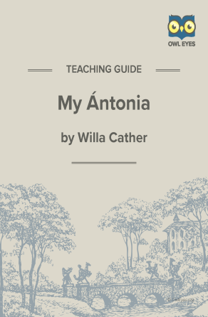 My Ántonia Teaching Guide