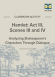Hamlet Act III, Scenes III and IV Dialogue Analysis Activity Worksheet page 1